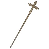 Veemoon Halloween Supplies Dress Cane Halloween Scepter Wand Hexenzepter Gothic Scepter Spazierstock Halloween Cosplay Requisiten Für Mit Halloween Kostüm Scepter Zauberstab