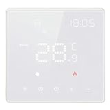 App Control Smart WiFi Thermostat, 100-250VAC Smart WiFi Thermostat Touchscreen 7-Tage-Zeitplan für Fußbodenheizung (16A elektrische Fußbodenheizung)