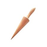 Waffelhornform oder Pflanzholz aus Buchenholz, 25 x 4 x 4 cm, 80 g (2)