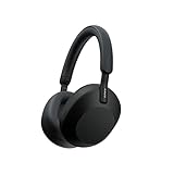 Sony WH-1000XM5 kabellose Bluetooth Noise Cancelling Kopfhörer (30h Akku, Touch Sensor, Headphones Connect App, Schnellladefunktion, optimiert für Amazon Alexa, Headset mit Mikrofon) Schw