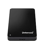 Intenso Memory Case 1 TB Externe Festplatte (6,35 cm (2,5 Zoll) 5400 U/min, 8 MB Cache, USB 3.0) schw