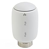 Smartes Heizkörperventil-Thermostat, programmierbarer intelligenter Temperaturregler, Handy-App-Steuerung, Fernbedienung für digitale Mehrraumsteuerung (A)