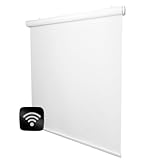 Duo Home-Vision® Standardrollo, elektrische Bedienung mit Motor, einfache Klemmbefestigung ohne Bohren, Steuerung per Fernbedienung oder WLAN-Hub