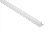 LEMAL U-Profil PT5, PVC Kunststoff weiß für 12,5mm Rigipsplatten (30 Meter / 15 Leisten) - Kunststoffprofil GKP Rigips Eckenschutz Rigips Abschlussp
