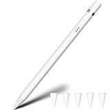 iPad Pencil 1. Generation USB-C (20 Min Schnellladung), Professionell iPad Stift Apple Pen mit Handfläche Ablehnung & Neigungssensitivität, Pencil für Apple iPad 6-10, Air 3-5, Mini 5-6, Pro 11/12'