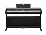 Yamaha ARIUS YDP-145 Digital Piano, schwarz – Klassisches und elegantes digitales Klavier für Einsteiger und Hobbysp