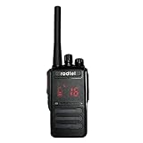 Radtel GM-670 IP68 wasserdichte PMR446 Wiederaufladbare Funkgeräte 128 Kanäle, lizenzfreies Radio Walkie Talkie für kommerzielle Restaurants und Supermärk