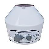 Centrifuge Labor Zentrifuge 800-1 4000U/min Kleine Elektrische Tischzentrifuge mit Einstellbaren Geschwindigkeiten und Zeitmesser Labor-Zentrifugen Laborzentrifuge 20ml*6 Blutplasma Mikrozentrifug