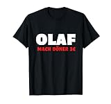 Olaf Mach Döner 3€ - Meme - Lustige Sprüche - Inflation T-S