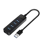 USB Hub, Frotox 4 Port USB 3.0 Verteiler Super Speed 5Gbps USB 3.0 Splitter Multiport für Laptop, iMac Pro, MacBook Air, Mac, Notebook PC, USB Sticks, Mobile HDD,