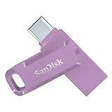 SanDisk Ultra Dual Drive Go USB Type-C 256 GB (Android Smartphone Speicher, USB Type-C-Anschluss, 400 MB/s Lesegeschwindigkeit, Nutzung als Schlüsselanhänger möglich) L