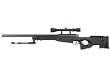 Well MB01C / L96 Airsoft Sniper Rifle inkl. Bipod & Zielfernrohr Downgrade Edition 0,5 J