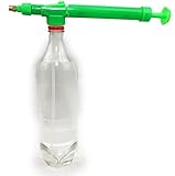 Wasserbombenpumpe Wasserpistole Universalaufsatz Aufsatz für PET Flaschen zum Befüllen von Wasserbomben oder nassspritzen, Pflanzensprüher, inkl. 50 Wasserbomb