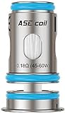 Aspire ASE Coil (0,18 Ohm), Verdampferkopf für e-Zigarette, 5er Pack