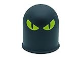 Schutzkappe Anhängerkupplung Dämon Teufel Evil Eye Cap 2 / Böser Blick 2 gelb