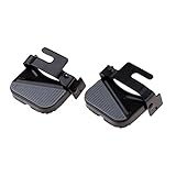 Mountain Bike Pedals，Road bikepedals,Nonslip Bike Pedals，1 Pair Bicycle Rear Pedals Non-Slip Bike Folding Pedal Steel Cycling Stand Footpegs Bike Footrest for Child Safety Rear S