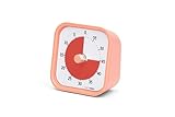 Time Timer Home MOD - 60 Minuten Visueller Timer Home Edition für Kinder – Homeschooling, Timer für Schultisch, Bürotisch und Meetings mit lautlosem Betrieb, TTM9-HDO-W