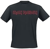 Iron Maiden Revised Logo Männer T-Shirt schwarz L 100% Baumwolle Band-Merch, B