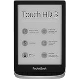 PocketBook e-Book Reader 'Touch HD 3' (deutsche Version) 16 GB Speicher, 15,24 cm (6 Zoll) E-Ink Carta Display - Metallic Grey