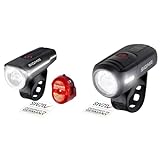 SIGMA SPORT - LED Fahrradlicht Set Aura 60 und Nugget II & - Aura 45 | LED Fahrradlicht 45 Lux | StVZO zugelassenes, akkubetriebenes V