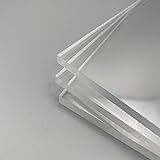 Acrylglas XT PLEXIGLAS® Zuschnitt Größe wählbar Platte Scheibe transparent 3mm 4mm 5mm 6mm 8mm Stärke 24h Versand (5mm, 400x600 mm)