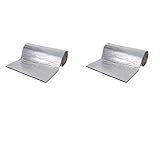 Schallschutz 5/10MM Auto Haube Isolierung Stille Tür Wand Sound Deadener Wärme Isolierung Matte Auto Van Schallschutz Trittschalldämmung Isolierung(2IN1-C)