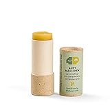 4peoplewhocare Bio Lippenbalsam mit Bienenwachs - 'Auf's Mäulchen' - Lippenpflege Bio - Zitronengras Duft - Nachhaltiger Lippenpflegestift für trockene und rissige Lippen - Naturkosmetik