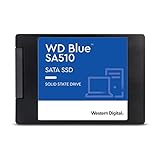 WD Blue SA510 SATA SSD 2 TB 2,5 Zoll (Lesen bis 560 MB/s, Schreiben bis 520 MB/s, Upgrade für PC/Laptop, dreimonatiges Probeabo von Dropbox Professional, Western Digital SSD Dashboard)