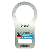 RENOPAX AdBlue Verschluss Sicherung aus Edelstahl an Kastenwagen (Ducato, Jumper, Boxer) Adblue Tank Deck
