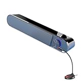 SDFGH Computer Audio Desktop Home Desktop USB Verkabelt Langer streifen Kleiner externer Lautsprecher (Color : D, Size : One size)