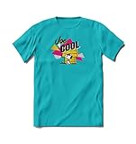 BRIEF INSANITY Snoopy Unisex T-Shirt - Bequemes, ultraweiches kurzärmeliges Peanuts Snoopy T-Shirt (S-XXL), Snoopy Joe Cool Retro 90's, M