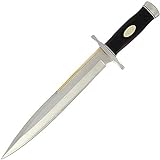 G8DS® Survival Knife Expendables Toothpick inkl. Leder-Etui Gürtelmesser Überlebensmesser O