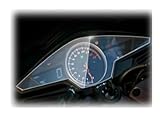 YBRAVO Motorrad Displayschutzfolie Tachoschutzfolie 2PCS Für HON&DA VFR800 VFR 800 INTERCEPTOR 2015 Motorrad Scratch Cluster Screen-Dashboard Schutz Instrument F