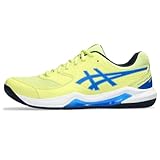 ASICS Herren Gel-Dedicate 8 Padel Sneaker, Glow Yellow/Illusion Blue, 42 EU
