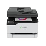 Lexmark MC3426i Farb All In One Drucker mit Touchscreen, Laserdrucker multifunktionsgerät für Büro, Wireless, Mobile-Ready und Duplex-Druck 3 Jahre Garantie (Drucker Scanner Kopierer Cloud-Fax)
