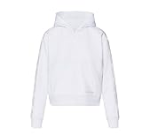 Calvin Klein PW - 1/2 Zip Hoodie (Cropped) Pullover Damen, weiß - white (white), S
