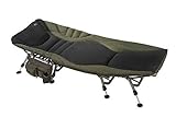 Sänger Top Tackle Systems Unisex – Erwachsene Anaconda Kingsize Bed Chair Karpfenliege, Schwarz-Grau-Grün, Liegefläche: 205 x 95