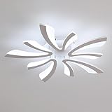 Comely LED Deckenleuchte, 50W LED Deckenlampe, 6500K Kaltes Weißes Licht Flush Mount Acryl Moderne Beleuchtung mit Fernbedienung für Wohnzimmer Schlafzimmer, 71
