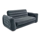 Intex Ausziehbares Aufblasbare Möbel, Kunststoff, grau, Queen S