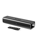 MAJORITY Naga 40 Soundbar für TV Geräte | Bluetooth Soundbar PC | 80W 2.0 Lautsprecher für Fernseher HDMI ARC | 40cm Wandmontierbar Mini Sound Bar Klein | Speaker Soundsystem Inklusive Fernbedienung