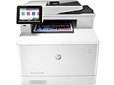 HP Color LaserJet Pro M479dw (W1A77A) - Farb-Multifunktionsdrucker: Drucken, A4, Scannen, Kopieren (Farbe; Duplex; bis zu 27 S./Min.; USB 2.0; Gigabit Ethernet; Wi-Fi), Grau-Weiß