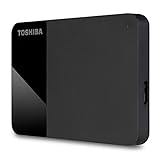 Toshiba 2TB Canvio Ready - tragbare externe 2,5-Zoll-Festplatte mit SuperSpeed USB 3.2 Gen 1, kompatibel mit Microsoft Windows 7, 8 und 10, schwarz (HDTB410EK3AA)