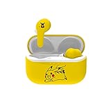 OTL Technologies Bluetooth-Kopfhörer V5.0 für Kinder Pokemon Pikachu mit Ladebox, gelb, one S