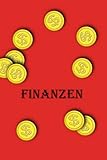 Finanzplaner Rot: Meine Finanzen für Haushalt und Arbeit mit 3 Spalten 200 Seiten ca A5