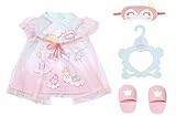 Baby Annabell 705537 Sweet Dreams Nachthemd - Kleidung für 43-cm-Puppen - Für Kinder ab 3 Jahren - Einfach für kleine Hände - Beinhaltet Nachtkleid, Hausschuhe, Schlafmaske und Kleiderbüg