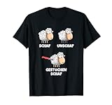 Schaf Herren, Halbarm, Unschaf Gestochen Schaf Lustiger Spruch Fotografen T-Shirt, S