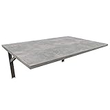 mikon 60x40 Wandtisch Wandklapptisch Küchentisch Schreibtisch Esstisch | B