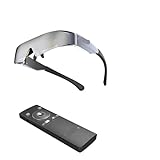 All-in-one 3D Android System Video Smart Brille, 3D VR OLED VR Headset HDMI Brillen kompatibel for Ios Android Computer (Color : 128gb Black)