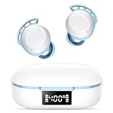 FAMOO Bluetooth Kopfhörer, In Ear Kopfhörer Kabellos Bluetooth 5.3 mit 4 Mic, IP8 Wasserdicht Ohrhörer, 2023 Neue ENC Noise Cancelling Kabellose Kopfhö