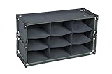 Bo-Camp Faltschrank Camping Schrank Regal Zelt Organizer Garderobe 9Fächer S